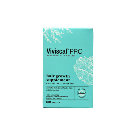 Viviscal Pro hair growth supplement packaging on a white background