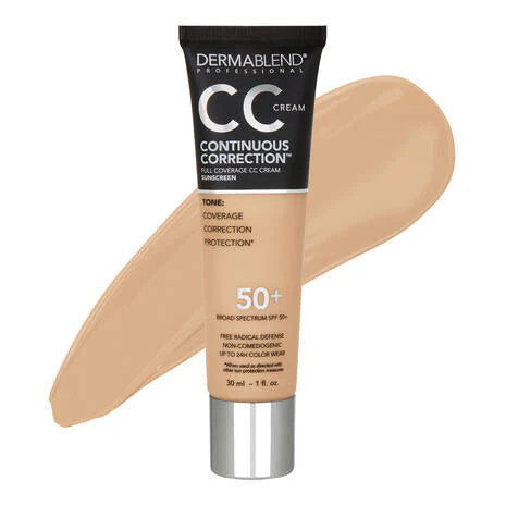 Dermablend Continuous Correction CC Cream SPF 50+ CC Cream Dermablend