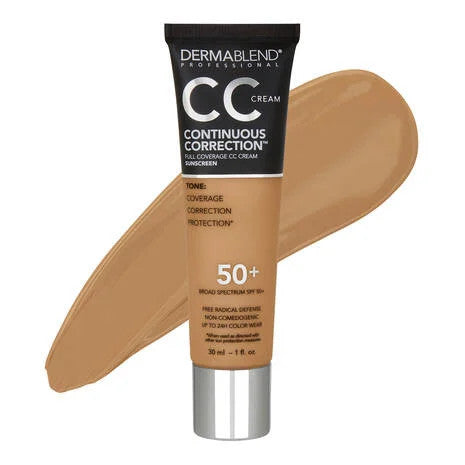 Dermablend Continuous Correction CC Cream SPF 50+ CC Cream Dermablend
