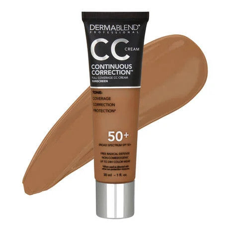 Dermablend Continuous Correction CC Cream SPF 50+ CC Cream Dermablend