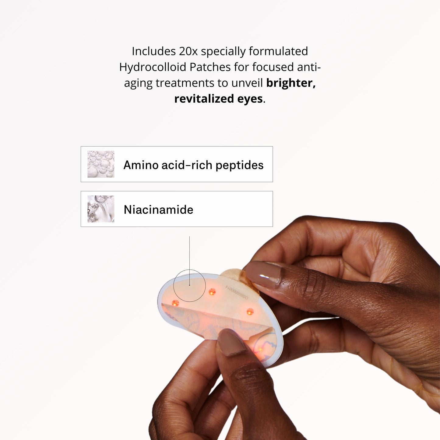 Omnilux Eye Brightener Hydrocolloid Refill Patches