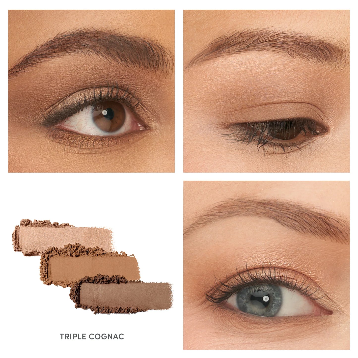 Jane Iredale PurePressed Eye Shadow Triple | Triple Cognac