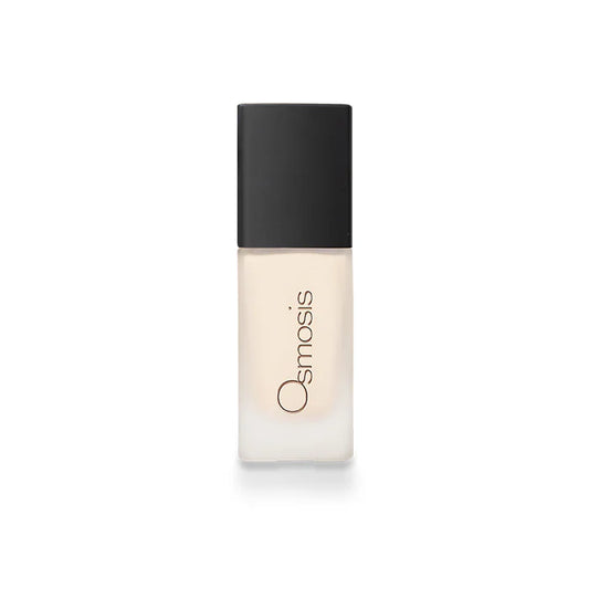 Osmosis skincare bottle on a white background