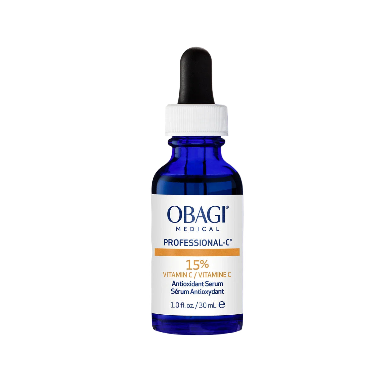 Obagi Medical Professional-C serum bottle on a white background