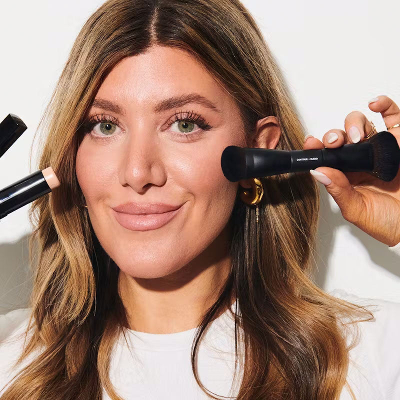 Gee Beauty Contour + Blend Brush Makeup Brushes & Tools Gee Beauty