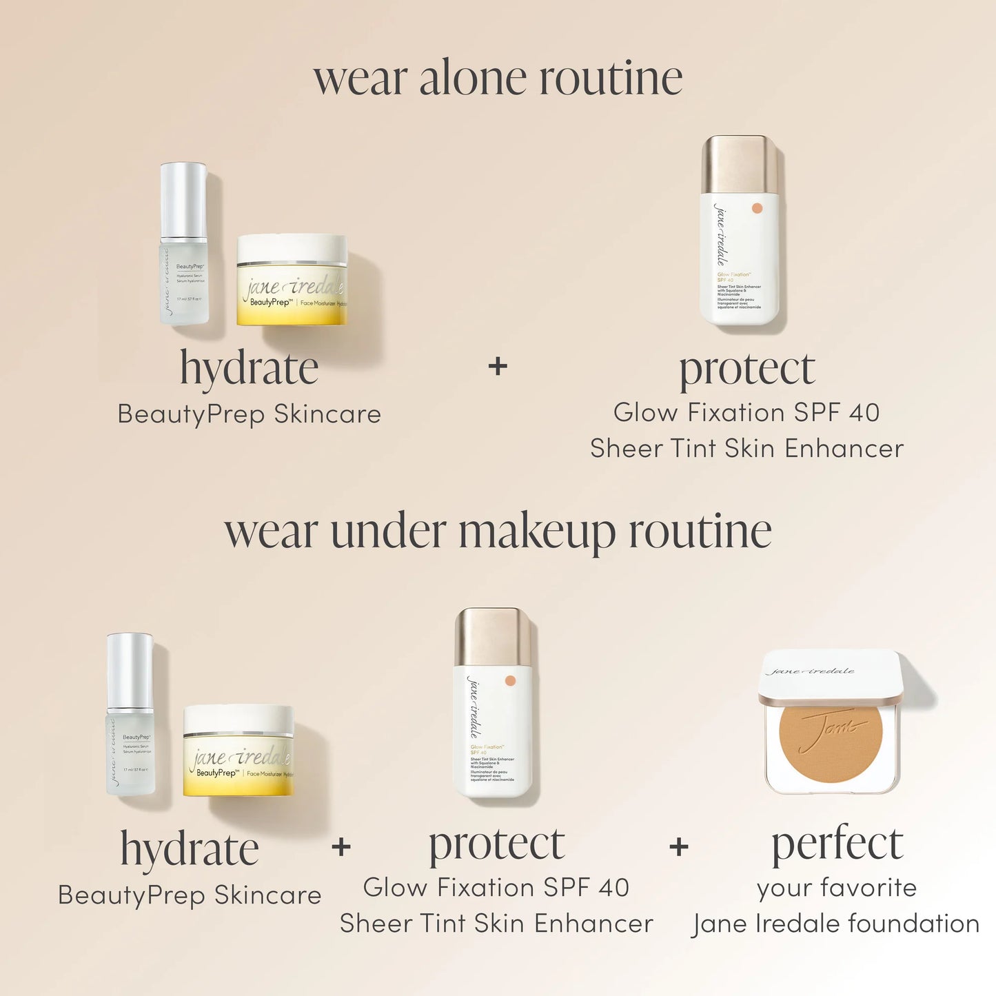 Jane Iredale Glow Fixation™ SPF 40 Sheer Tint Skin Enhancer