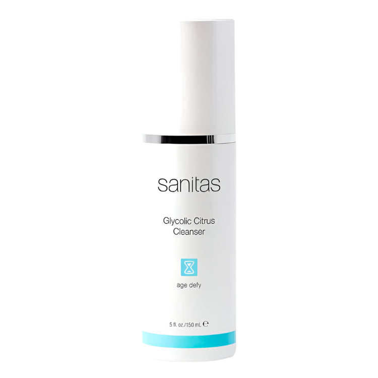 Sanitas Skincare Glycolic Citrus Cleanser Facial Cleansers Sanitas Skincare