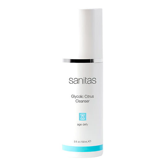 Sanitas Skincare Glycolic Citrus Cleanser Facial Cleansers Sanitas Skincare