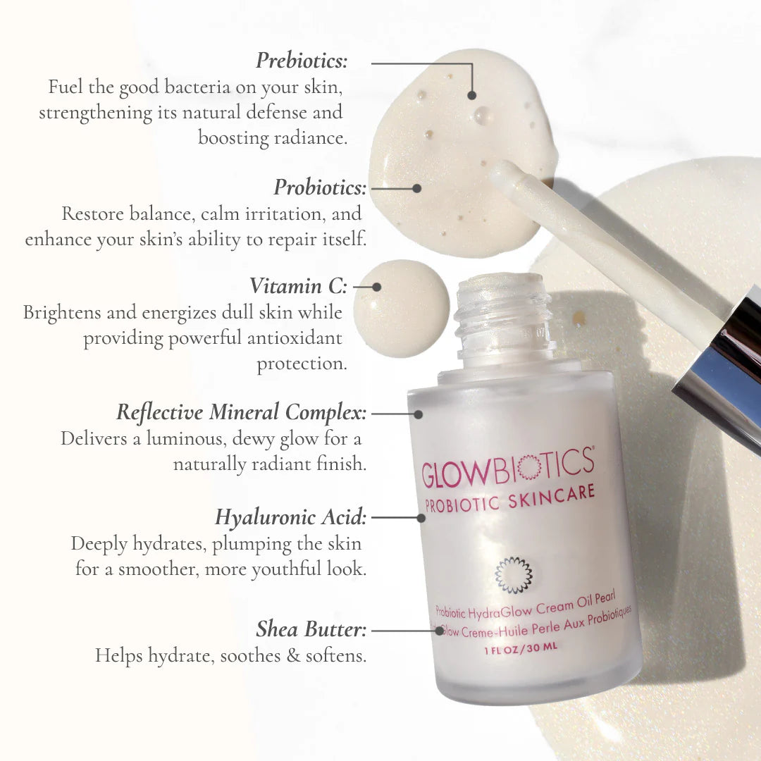 GLOWBIOTICS Probiotic HydraGlow Cream Oil Pearl