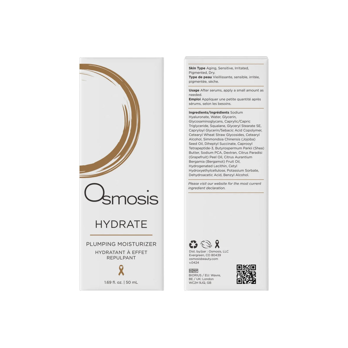 Osmosis Hydrate | Plumping Moisturizer