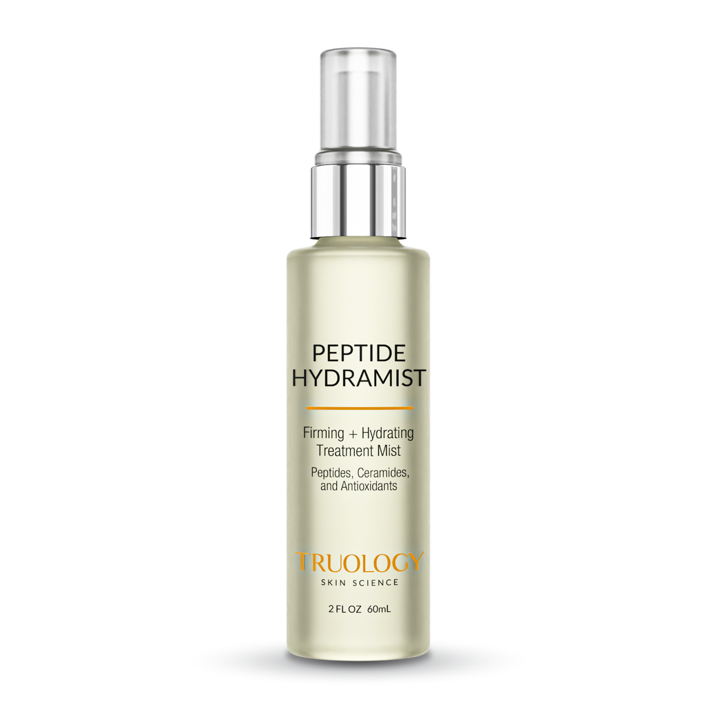 Truology Peptide Hydramist on white background