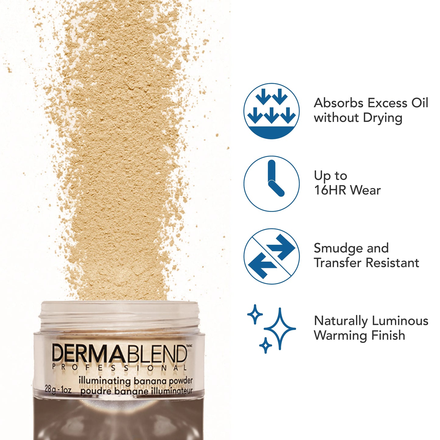 Dermablend Illuminating Banana Powder Face Powder Dermablend