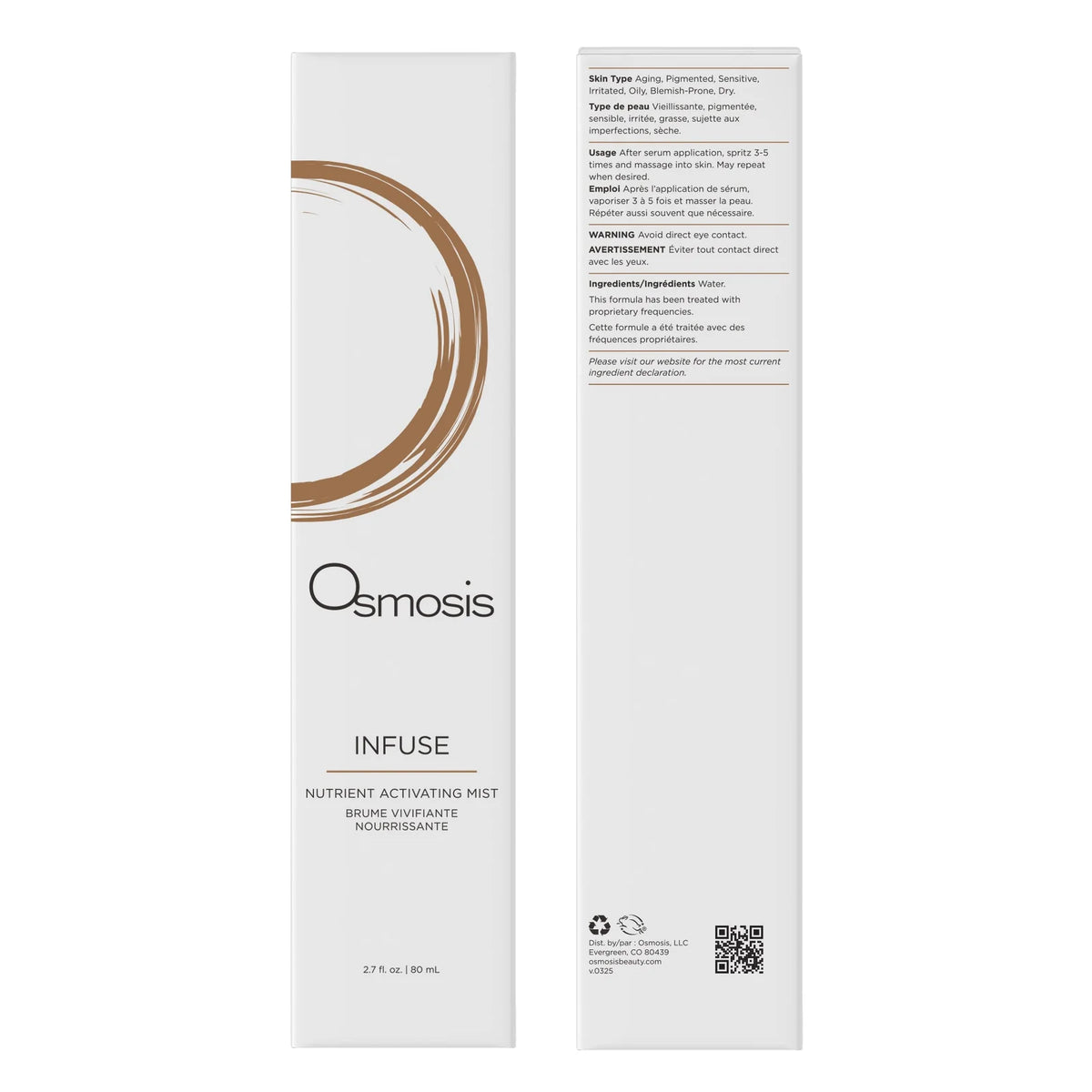 Osmosis Infuse Mist | Nutrient Activating Mist