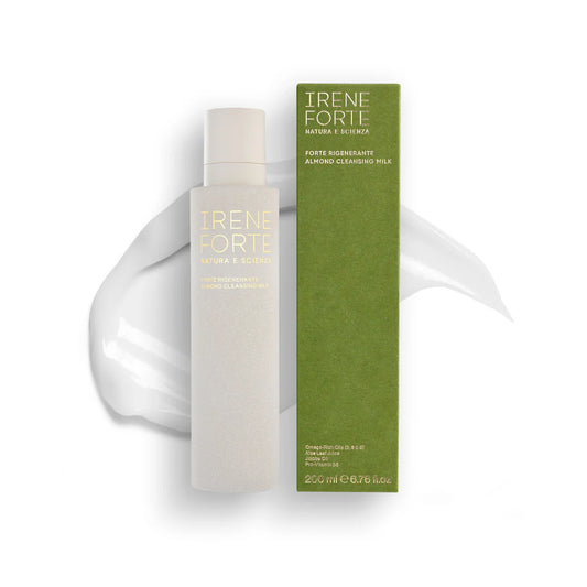 Irene Forte Almond Cleansing Milk on white background