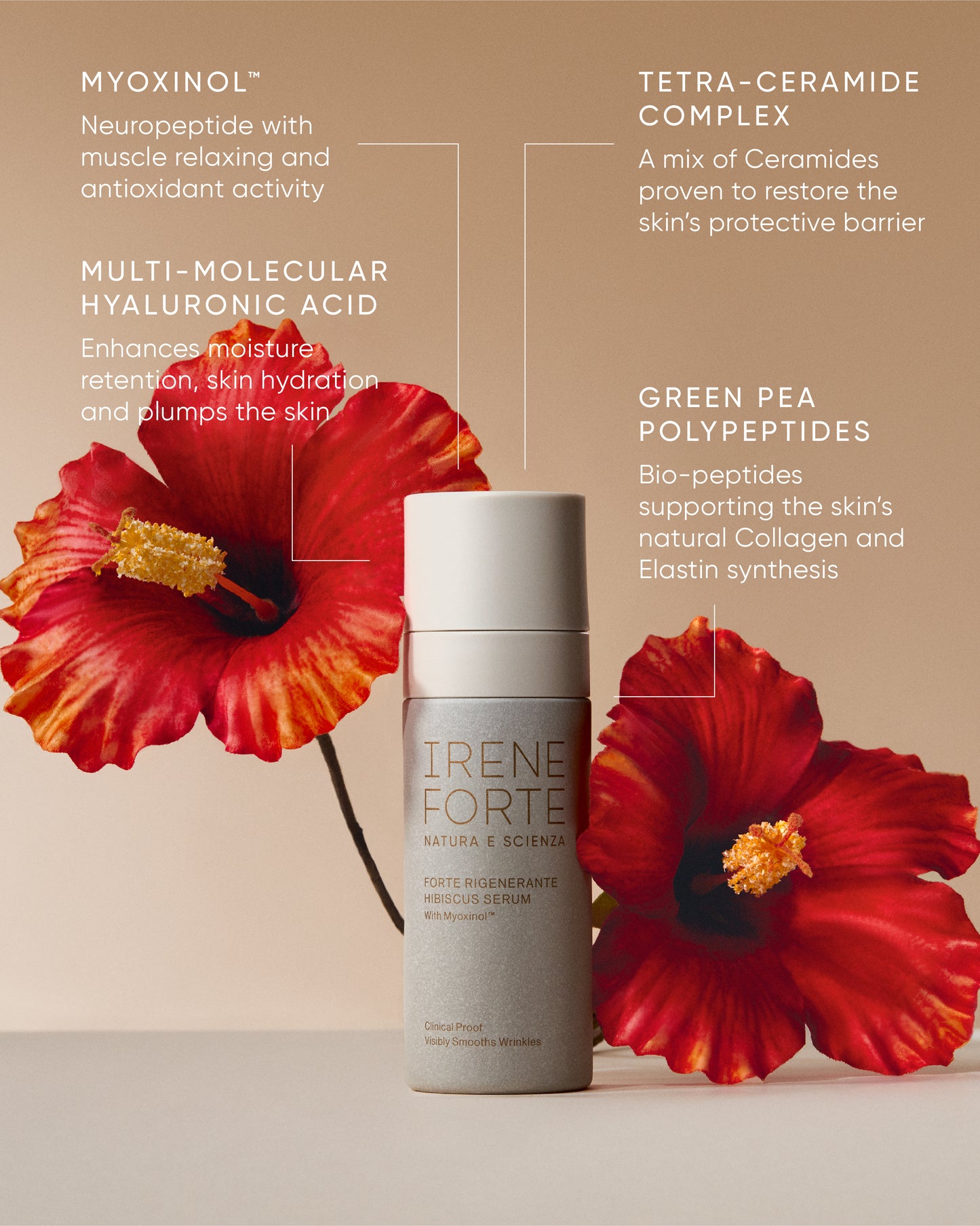 Irene Forte Hibiscus Serum with Myoxinol