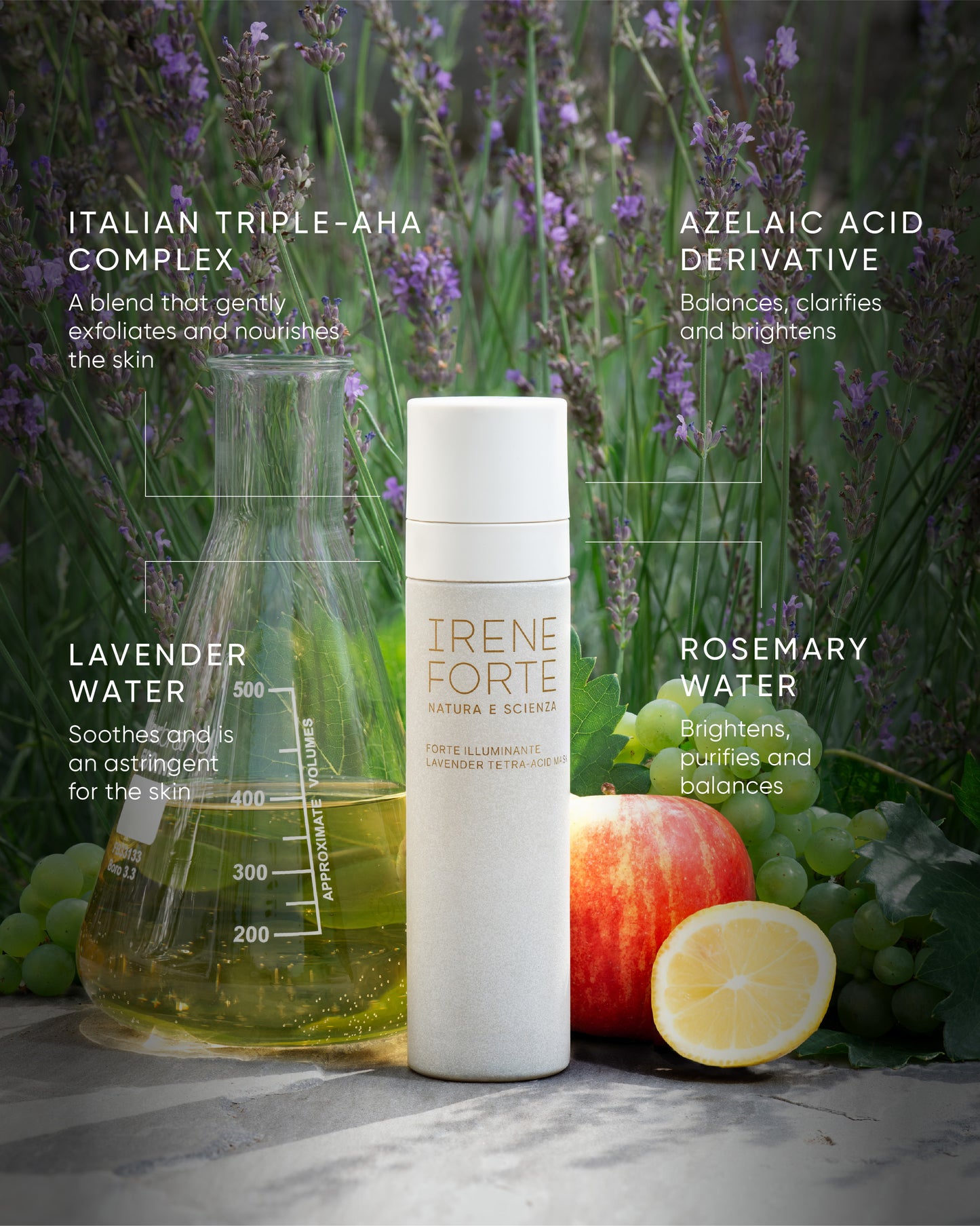 Irene Forte Lavender Tetra-Acid Mask