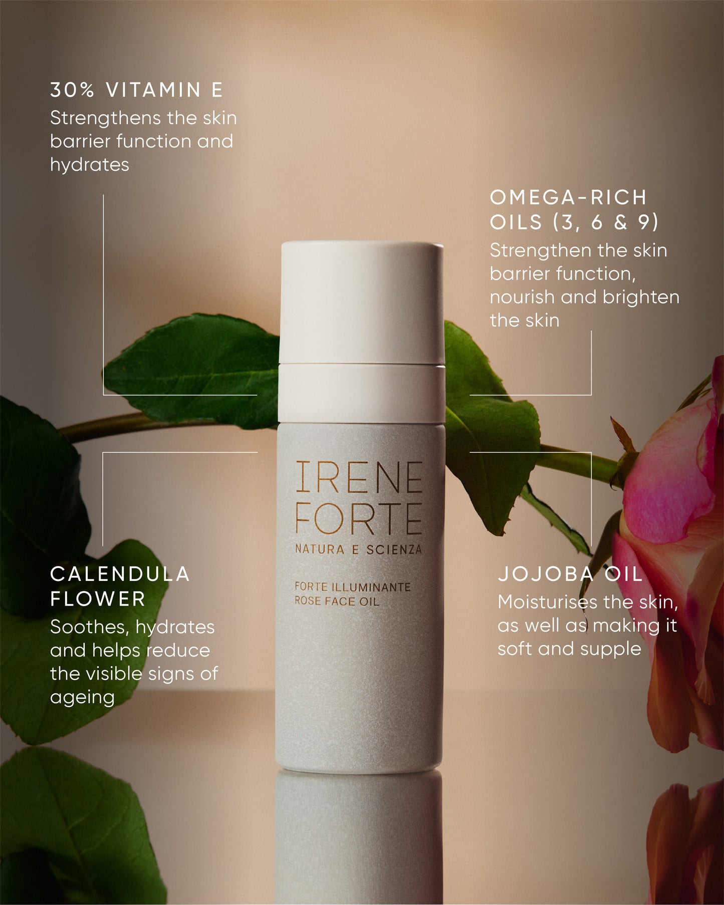 Irene Forte Rose Face Oil