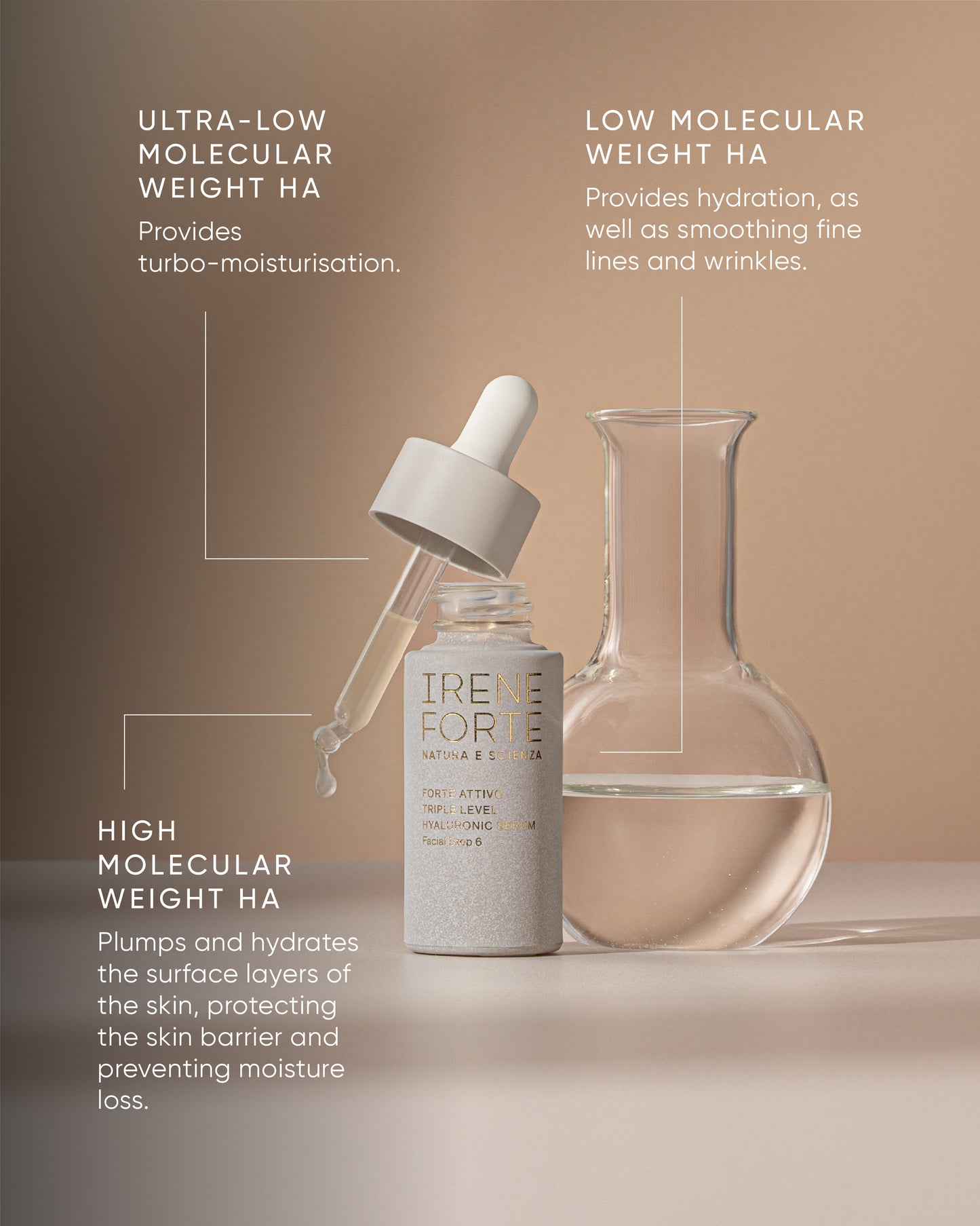 Irene Forte Triple Level Hyaluronic Serum