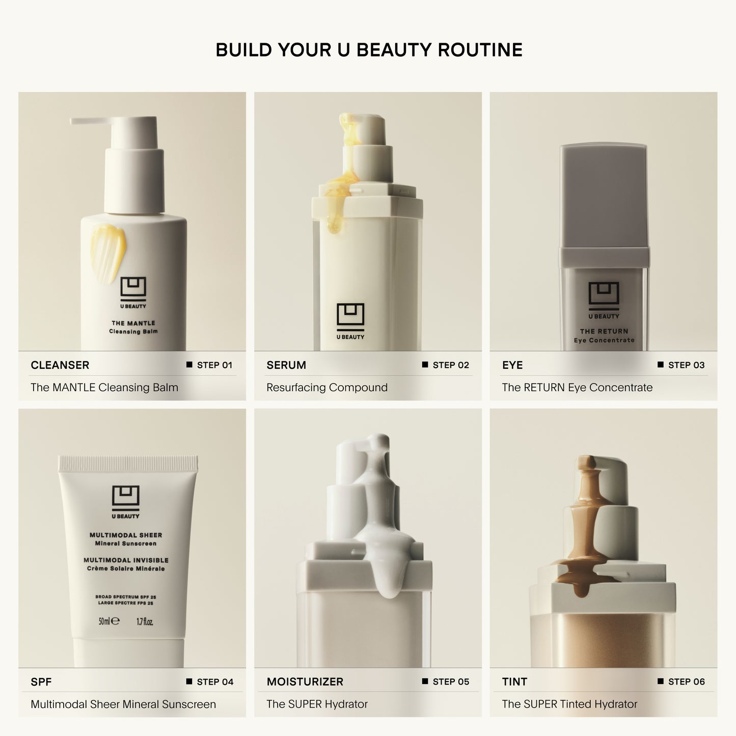 U Beauty Multimodal Sheer Mineral Sunscreen Broad Spectrum SPF 25