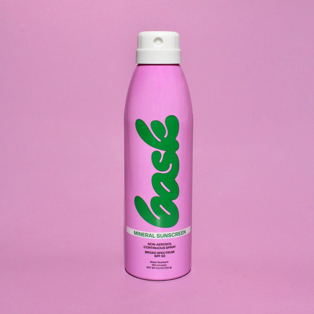 Bask Mineral Fragrance-Free Non-Aerosol Spray - SPF 50