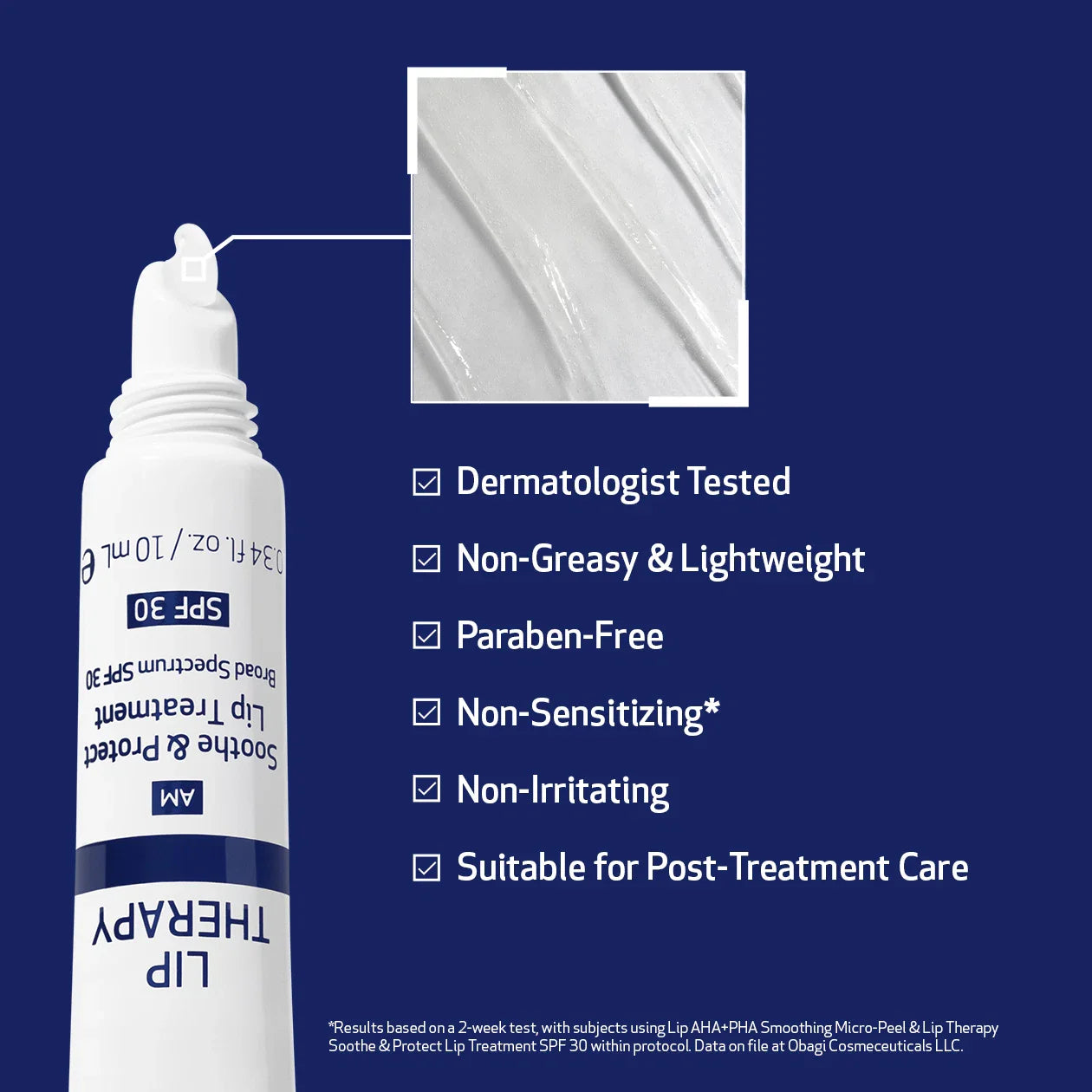 Obagi Lip Therapy Soothe + Protect Lip Treatment Broad Spectrum SPF 30