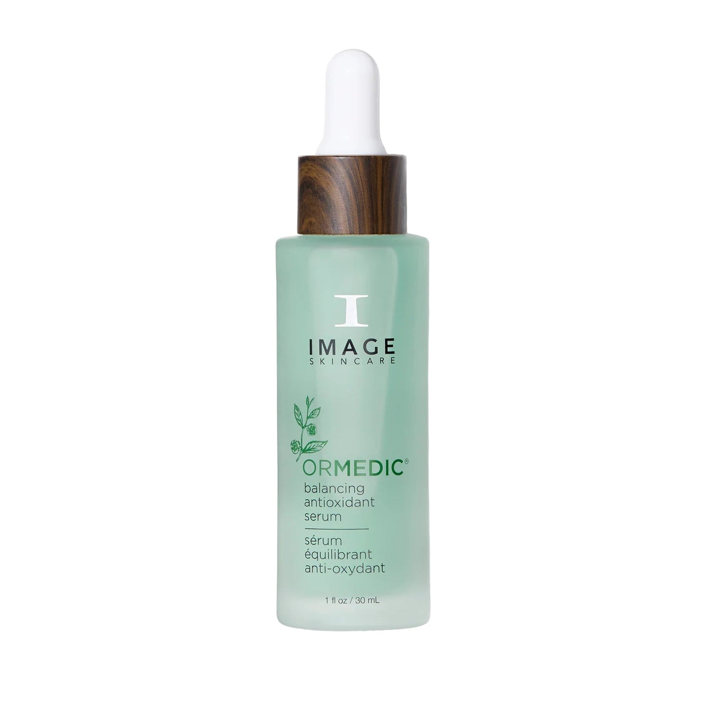 Image Skincare ORMEDIC balancing antioxidant serum bottle on a white background
