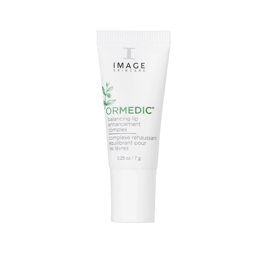 Tube of Image Skincare ORMEDIC balancing lip enhancement complex on a white background