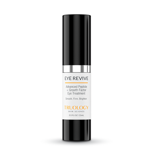 Truology Eye Revive eye treatment bottle on a white background