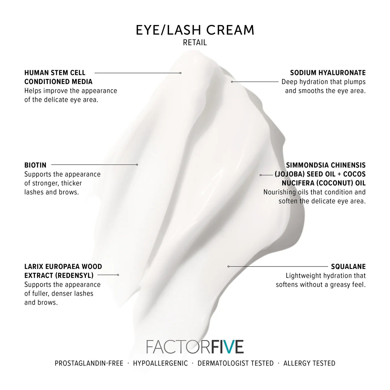 FACTORFIVE Eye/Lash Cream