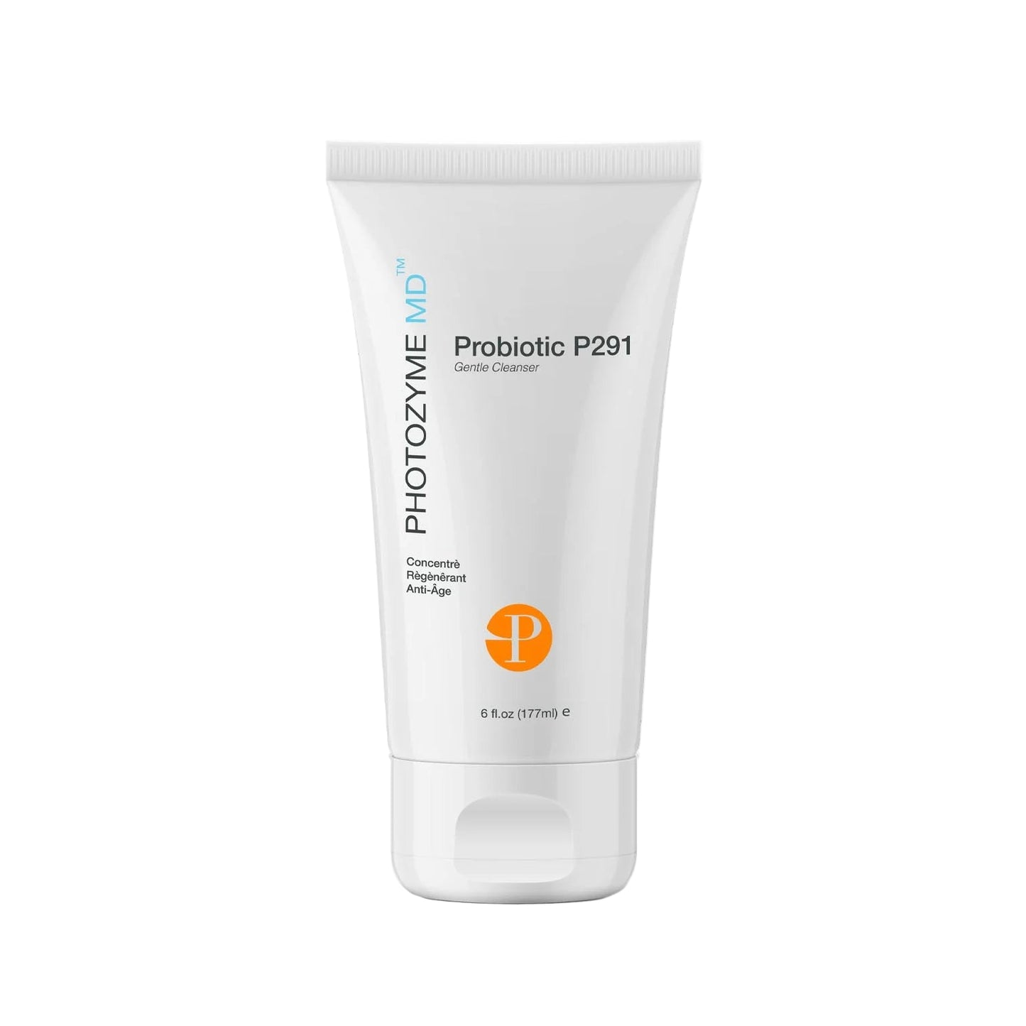 Tube of Photozyme MD Probiotic P291 on a white background