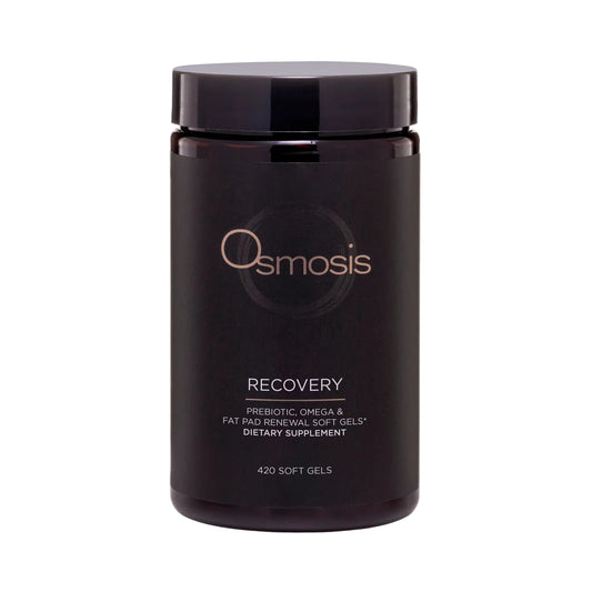 Osmosis Recovery Gel Caps black bottle on white background