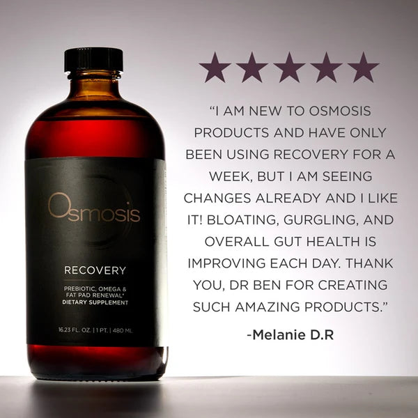 Osmosis Recovery | Prebiotic, Omega, & Fat Pad Renewal Elixir