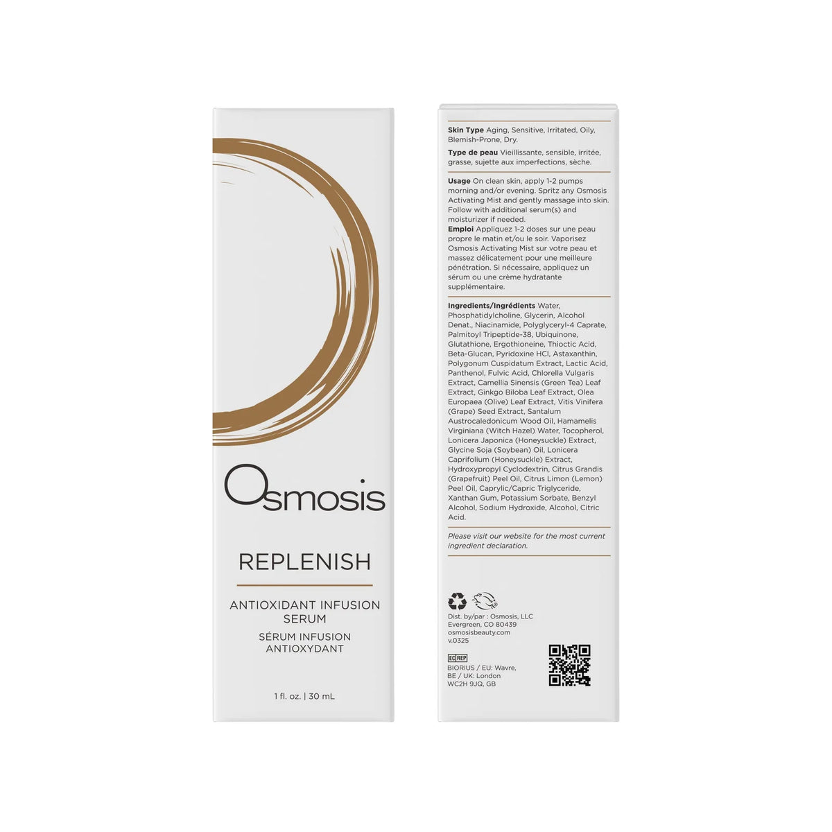 Osmosis Replenish | Antioxidant Infusion Serum