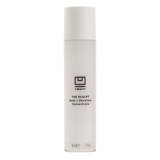 U Beauty The SCULPT Neck + Décolleté Concentrate on white background