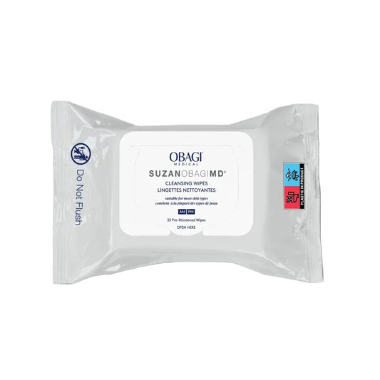 SUZANOBAGIMD®  Cleansing Wipes 25 Wipes on white background