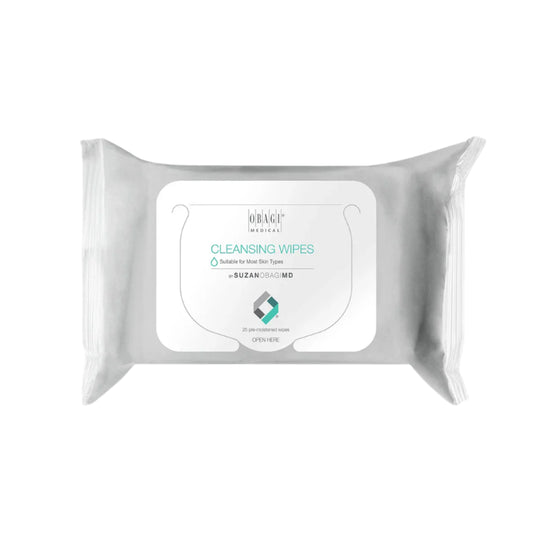 SUZAN OBAGI MD Cleansing Wipes 25 Wipes Facial Cleanser Wipes Obagi