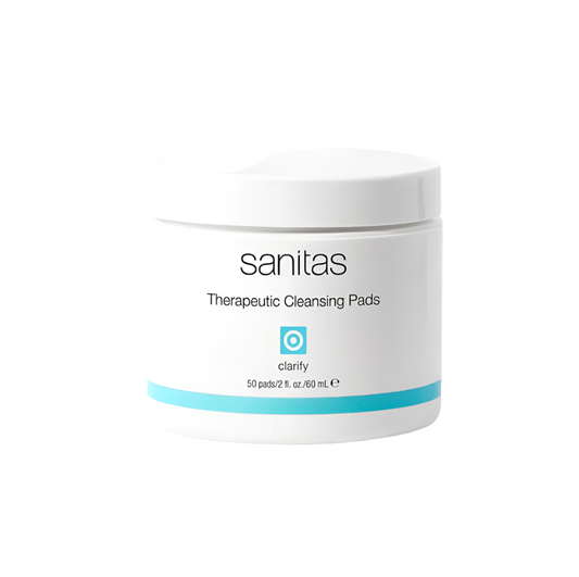Sanitas Skincare Therapeutic Cleansing Pads Toners Sanitas Skincare