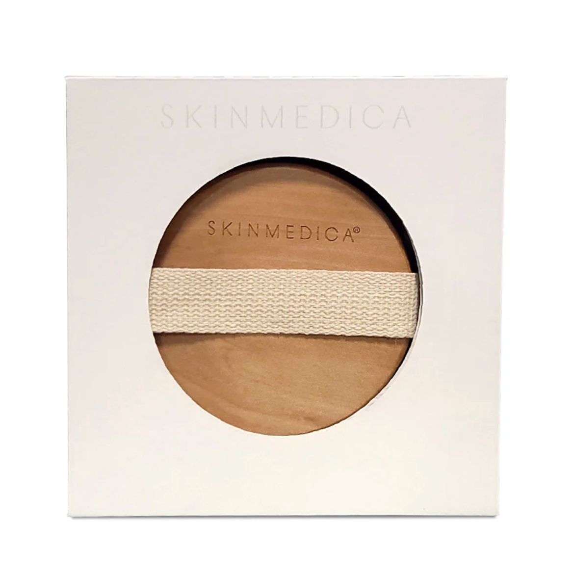 SkinMedica product in a white box with a beige band