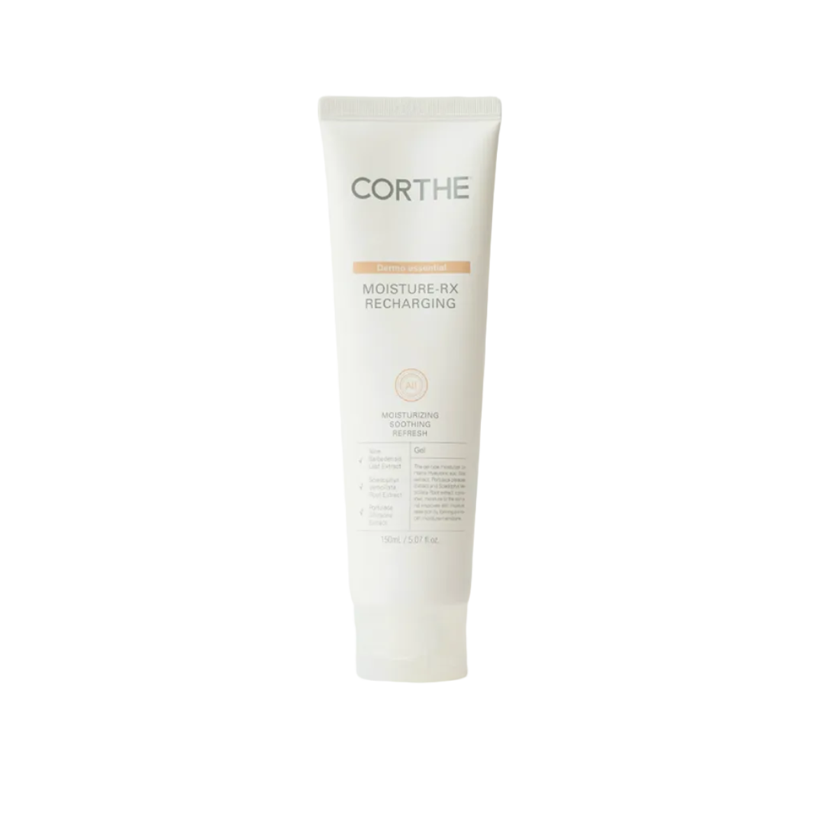 Corthe Dermo Essential Moisture RX Recharging Cream on white background