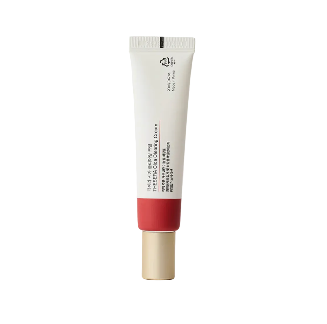 Thesera Cica Clearing Cream on white background