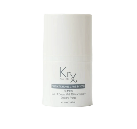 KRX Aesthetics skincare product on a white background