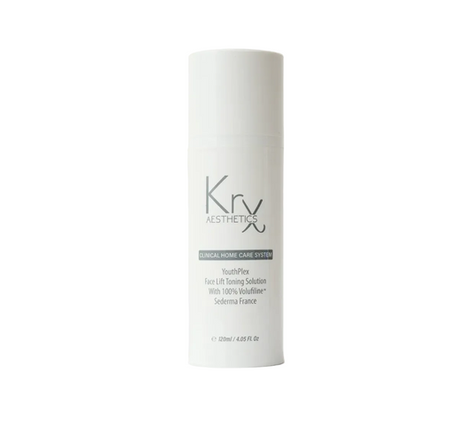 KrX Aesthetics Youthplex Face Lift Toning Solution on white background