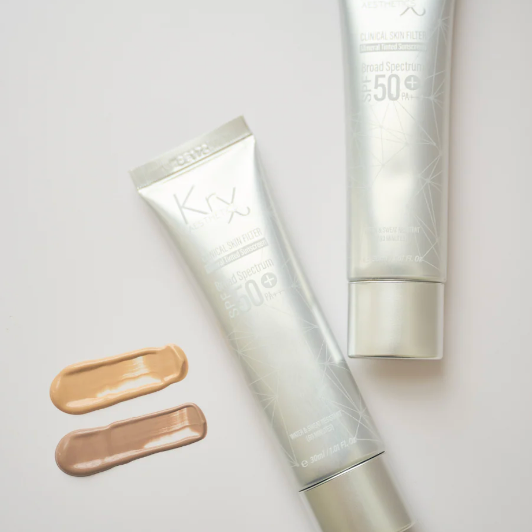 KrX Aesthetics Skin Filter Tinted Sunscreen SPF 50 PA+++