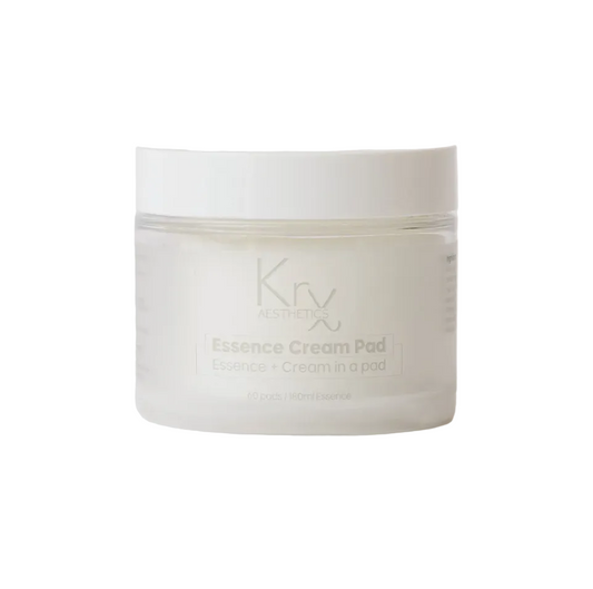 KrX Aesthetics Essence Cream Pads on white background