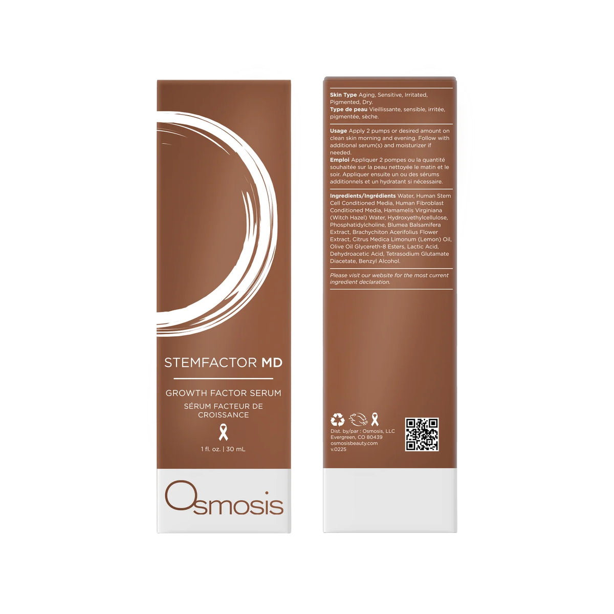 Osmosis StemFactor MD | Growth Factor Serum