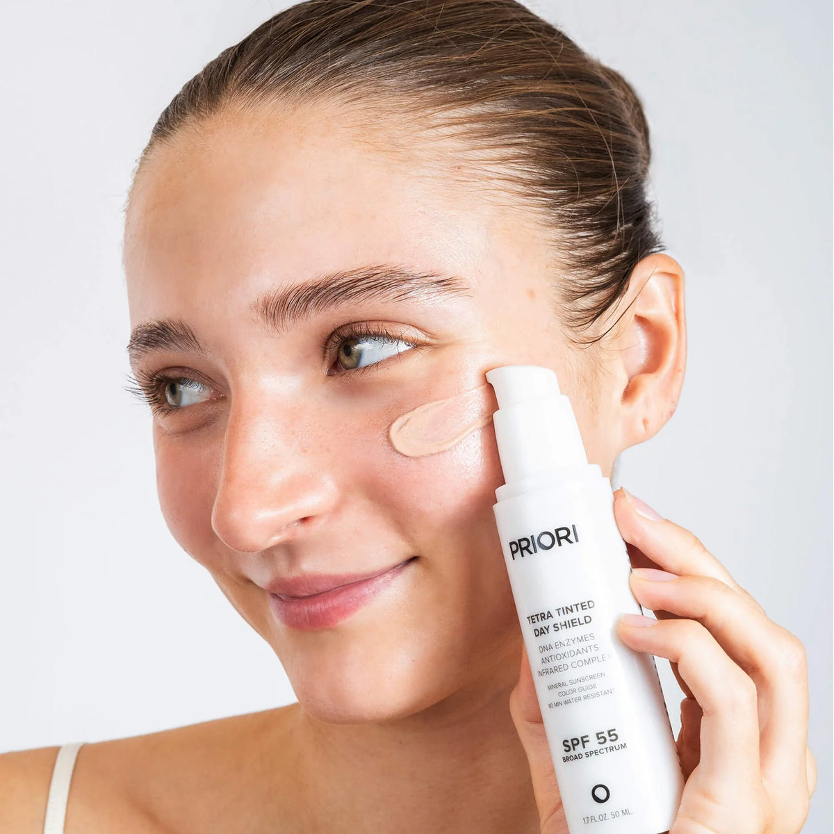 PRIORI TETRA Broad Spectrum SPF 55 with Universal Skin Tint