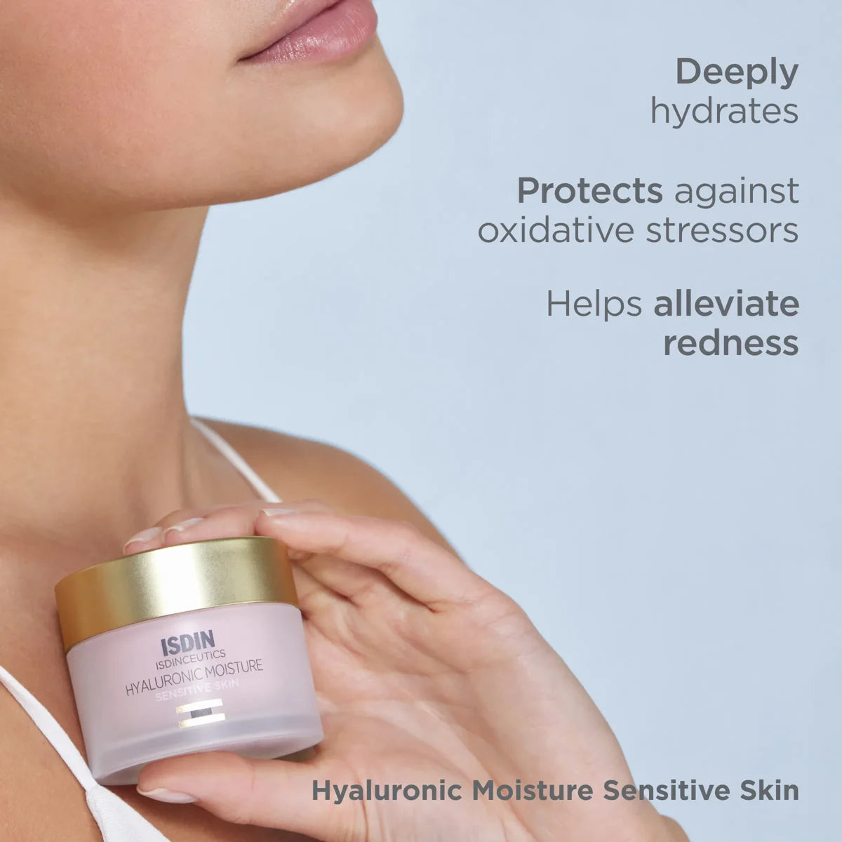ISDIN Isdinceutics Hyaluronic Moisture Sensitive Skin Face Moisturizers ISDIN