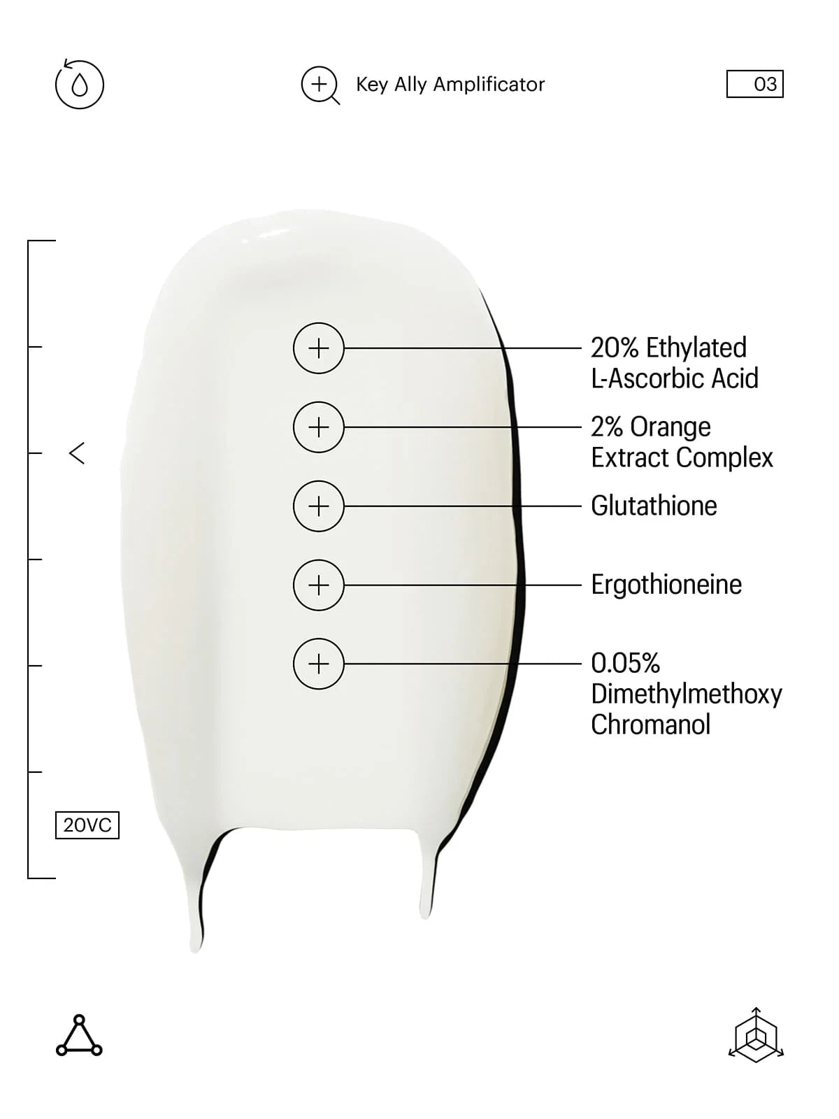 Allies of Skin Vitamin C 20% & Citrus Cells Advanced Light Reflecting Serum