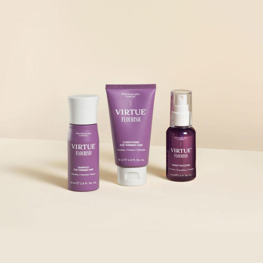 Virtue Flourish Hair Rejuvenation Treatment (Drug Free) 1-month supply Hair Growth Treatments & Supplements Virtue