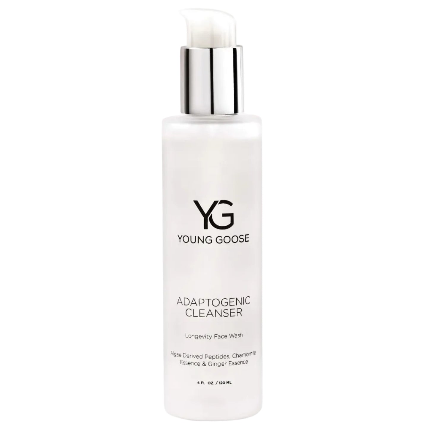 Young Goose Adaptogenic Cleanser bottle on a white background